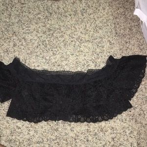 Off the shoulder bralette